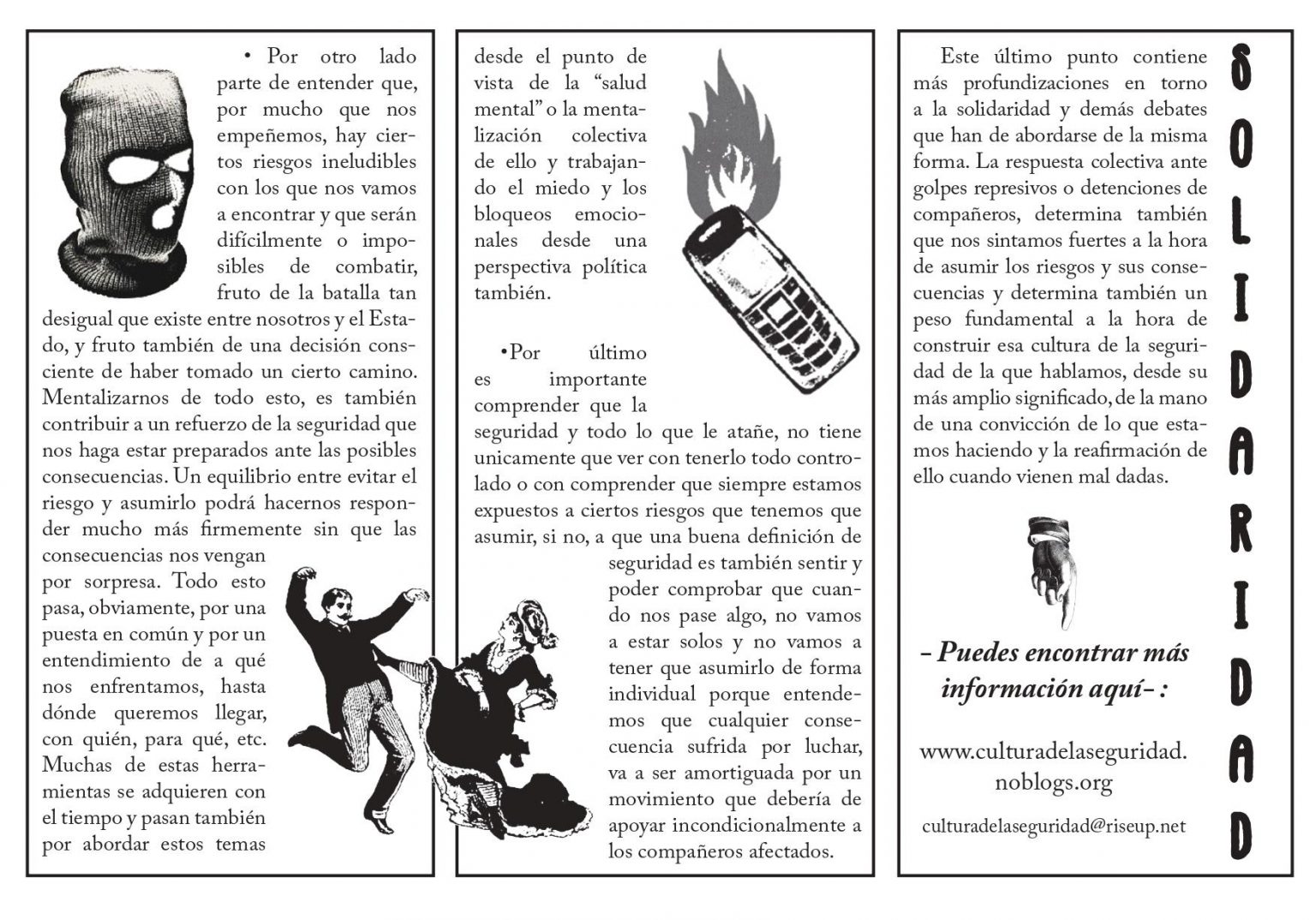 Triptico sobre la cultura de la seguridad (Parte 2).